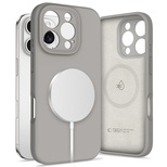 Tech-Protect Liquid Silicone MagSafe iPhone 16 Pro Case - Gray