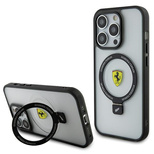 Ferrari FEHMP15XUSCAH iPhone 15 Pro Max 6.7&quot; transparent hardcase Ring Stand 2023 Collection MagSafe