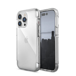 Raptic X-Doria Air Case für iPhone 14 Pro gepanzerte Hülle silber