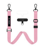 Tech-Protect C65 Rope Crossbody Leash - Pink