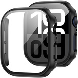 Etui ze szkłem hartowanym Tech-Protect Defense360 na Apple Watch 10 (46 mm) - czarne