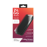 ZAGG InvisibleShield Glass Elite Privacy 360 für iPhone 16 Pro