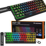 Wozinsky WKGP-1165 Mechanische Gaming-Tastatur mit RGB-Hintergrundbeleuchtung – Schwarz
