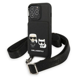 Karl Lagerfeld KLHCP13XSAKCHSK iPhone 13 Pro Max 6.7&quot; Hardcase Saffiano Karl &amp; Choupette Embossed