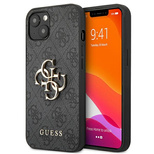 Etui Guess 4G Big Metal Logo na iPhone 13 / 14 / 15 6.1" - szare