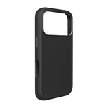 Puro Icon Mag Pro Liquid Silicone Case for iPhone 17 Pro, MagSafe Compatible, with Camera Protection and Aluminum Buttons - Black