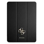 Guess Saffiano Collection case for iPad 12.9&quot; 2021 Book Cover - black