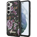 Guess GUHCS23SHCFWSK S23 S911 schwarz/schwarz Hardcase Flower Collection