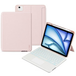 Tech-Protect SC Mag Pen + Keyboard Case for Apple iPad Air 10.9&quot; 4th / 5th gen. (2020-2022) / 11&quot; 6th gen. (2024) - Pink