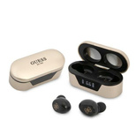 Guess GUTWST31ED TWS Bluetooth-Ohrhörer + Dockingstation Gold / Gold