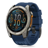 Tech-Protect Silicone Strap Garmin Fenix 5 / 6 / 6 Pro / 7 / 8 (47 mm) / E - Blue