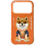 Nimmy Glasses Cool Dog iPhone 17 Pro Case - Orange