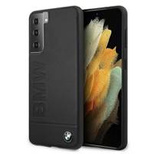 Schutzhülle für Samsung Galaxy S21+ mit BMW Signature-Logo-Aufdruck, Schwarz