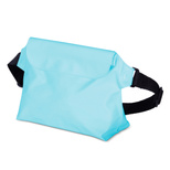 Wasserdichte PVC-Tasche / Hüfttasche – hellblau