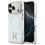 Karl Lagerfeld IML K Head Logo MagSafe Case for iPhone 17 Pro Max - Clear