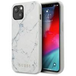 Guess GUHCP13SPCUMAWH iPhone 13 mini 5.4&quot; white/white hardcase Marble