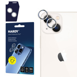 Szkło na obiektyw 3mk HARDY Lens Protection Pro do Apple iPhone 13 Mini / 13 - srebrne
