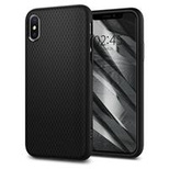 Spigen Liquid Air Hülle für iPhone X / XS - Mattschwarz