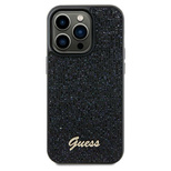 Guess Disco Metal Script case for iPhone 12/12 Pro - black