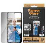 PanzerGlass Ultra-Wide Fit Privacy gehärtetes Glas mit Positionierer für Samsung Galaxy S24