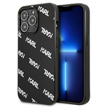 Karl Lagerfeld Allover Case for iPhone 13 Pro / iPhone 13 - Black