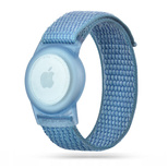 Tech-Protect Nylon-Armband für Apple AirTag für Kinder – Blau