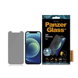 PanzerGlass Standard Super+ antibacterial privatizing tempered glass for iPhone 12 mini