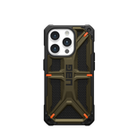 UAG Monarch case for iPhone 15 Pro - green kevlar