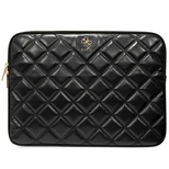 Pokrowiec Guess Quilted 4G na laptopa 14" - czarny