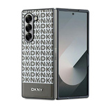 DKNY Repeat Pattern Bottom Stripe Case for Samsung Galaxy Z Fold 6 - Brown