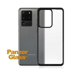 PanzerGlass ClearCase Hülle für Samsung Galaxy S20 Ultra - transparent und schwarz