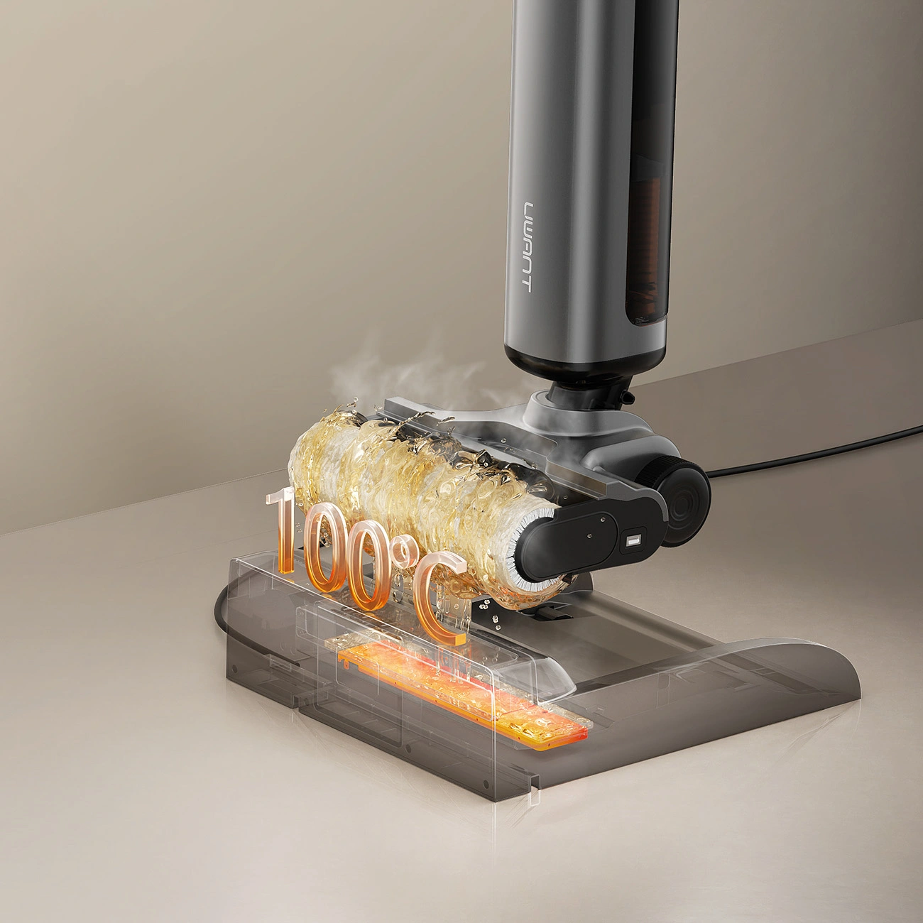 Odkurzacz UWANT ma system automatycznego czyszczenia