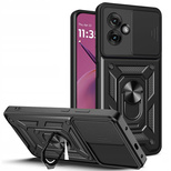 Tech-Protect CamShield Pro Hülle für Motorola Moto G55 5G – Schwarz