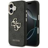 Guess 4G Big 4G Classic Logo Hülle für iPhone 17 - Schwarz und Gold