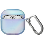Etui UNIQ Iridescia na AirPods 4 Hang Case - holo niebieskie
