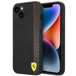 Ferrari FEHCP14MAXBK iPhone 14 Plus 6.7&quot; black/black hardcase Carbon