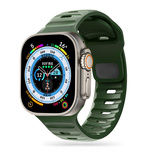 Tech-Protect IconBand Line Strap for Apple Watch 4 / 5 / 6 / 7 / 8 / 9 / SE (38/40/41 mm) - Dark Green