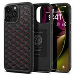 Spigen Cryo Armor iPhone 15 Pro Max Case - Black and Red