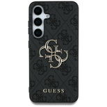 Guess Big 4G Logo Classic Logo Hülle für Samsung Galaxy S25 Ultra Schwarz