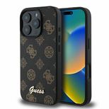 Guess Peony Script MagSafe-Hülle für iPhone 16 Pro Max – Schwarz