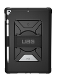 UAG Metropolis Hand Strap case for iPad 10.2&quot; 7/8/9 gen. with Apple Pencil holder and hand strap - black