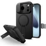 Tech-Protect Kevlar Aura MagSafe Case für iPhone 17 Pro Max - Schwarz