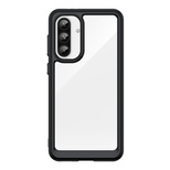 Outer Space Hülle für Samsung Galaxy A36 Cover mit Flexiblem Rahmen - Schwarz