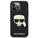 Karl Lagerfeld KLHCP13SSLKHBK iPhone 13 mini 5,4" czarny/black hardcase Silicone Karl's Head