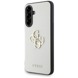 Guess Grained Big 4G Logo Small Classic Logo case for Samsung Galaxy A56 - beige