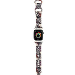 Pasek Hello Kitty Silicone Tags Graffiti na Apple Watch 38/40/41mm - beżowy