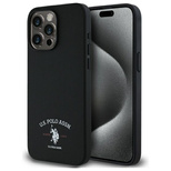 US Polo USHCP15XPARK iPhone 15 Pro Max 6.7&quot; black/black Printed DH Logo