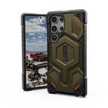 UAG Monarch Pro Hülle für Samsung Galaxy S24 Ultra mit Magnetmodul – grünes Kevlar