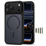 Tech-Protect Magpeak Magsafe CC Case für iPhone 17 Pro Max - Mattschwarz