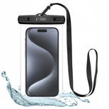 Tech-Protect UWC7 waterproof case universal for smartphones up to 6.9" - black